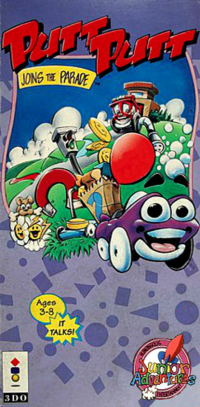 Putt-Putt Joins the Parade 3DO  box art